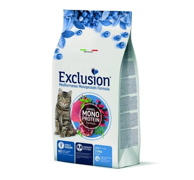 Exclusion Adult Tuna корм для дорослих котів з тунцем 12 кг ex43 фото