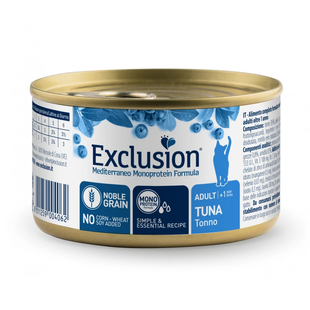 Exclusion Adult Tuna консерви для дорослих котів усіх порід із тунцем 85 г ak137 фото